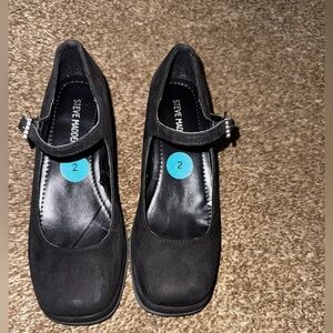 Steve Madden Black Mary Jane Shoes